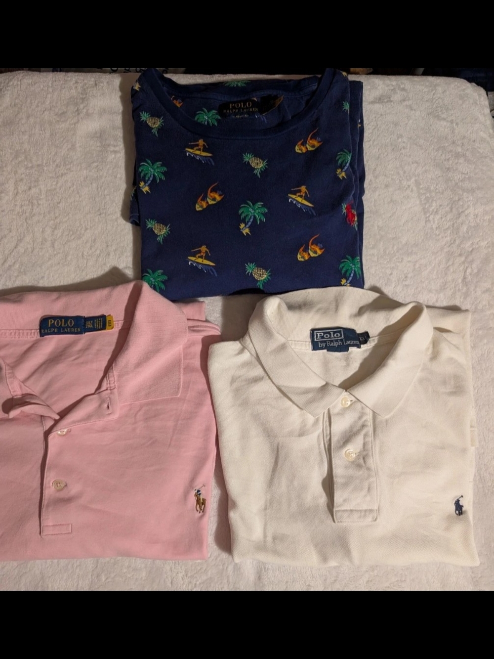 Polo Ralph Lauren Bundle 2XLT XXL 2XL Hawaiian Fish Surfing Pineapple Palm trees